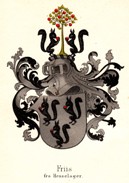 Slektsvåpen Friis (af Hesselager) Slektsvåpen Friis (af Hesselager)